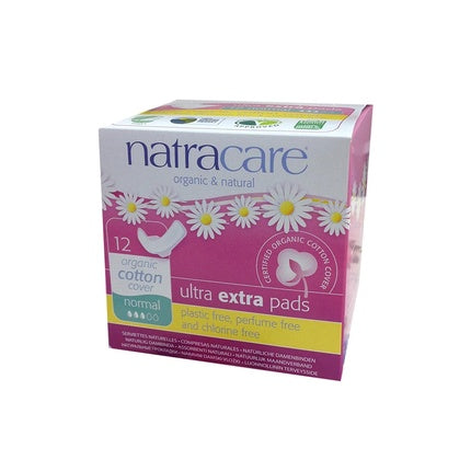 Absorbante intime, Natracare, Ultra Extra Normal, 12 buc