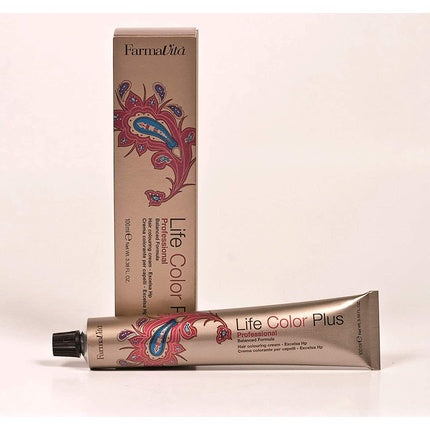 Vopsea de păr, Farmavita Life Color Plus, blond deschis auriu 100 ml