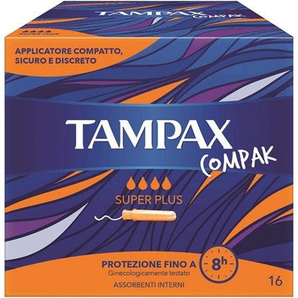 Tampon Tampax Compak Super Plus alb
