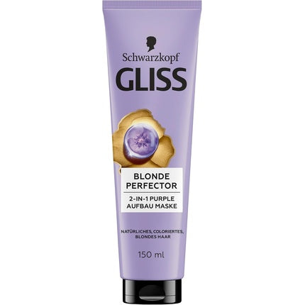 Masca par, Gliss, Blonde Perfector, mov, 150ml