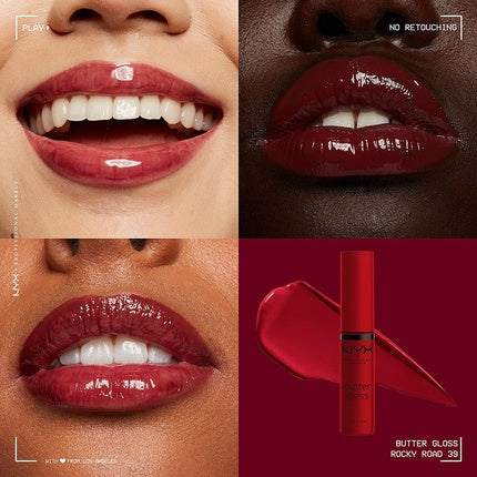 Luciu de buze, NYX, Butter Gloss, roșu
