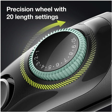 Trimmer Braun BT 3321, negru, ergonomie