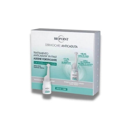 Tratament împotriva căderii părului, Biopoint, fiole bărbați, 6 ml