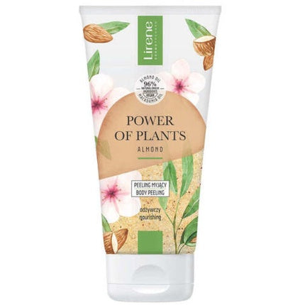 Scrub facial, Lirene, Power of Plants, migdal, 175ml