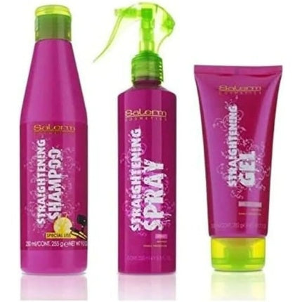 Șampon Salerm Straightening Roz, 250ml