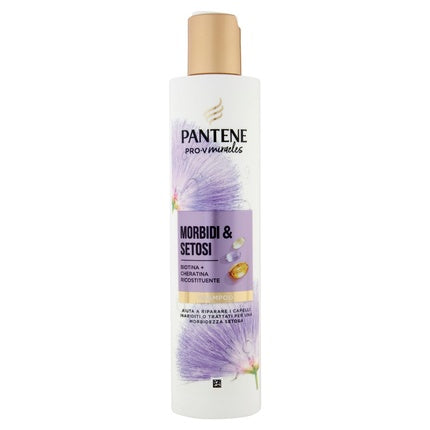 Șampon Pantene Soft & Silky cu Biotină și Keratină 250ml