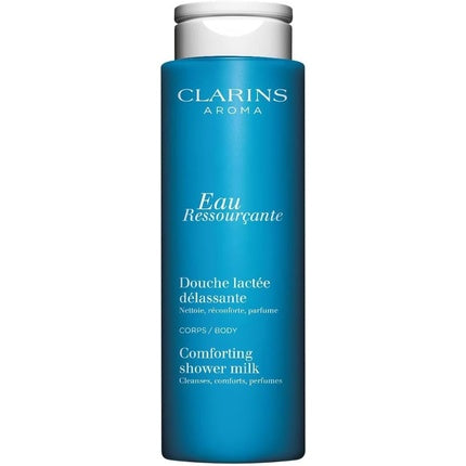 Lapte de duș relaxant, Clarins, Eau Ressourçante, 200ml