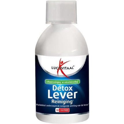 Supliment detoxifiere, Lucovitaal, Detox Liver, 250 ml, alb