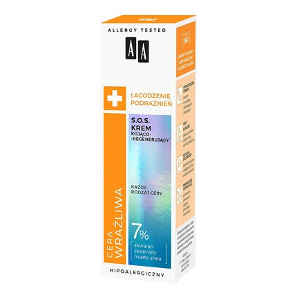 Cremă regeneratoare, Aa, Cera Sensible, 50 ml