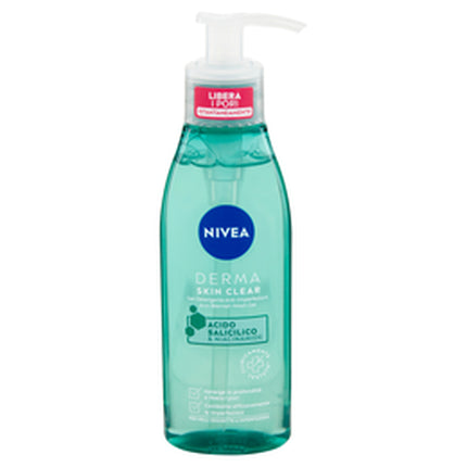 Gel de Spălare Anti-Imperfectiuni, Nivea Derma Skin Clear, 150ml