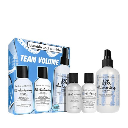 Set Îngrijire Păr, Bumble & bumble, Team Volume, alb