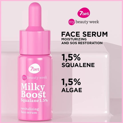 Ser revitalizant fata, 7days, Squalane, anti-imbatranire