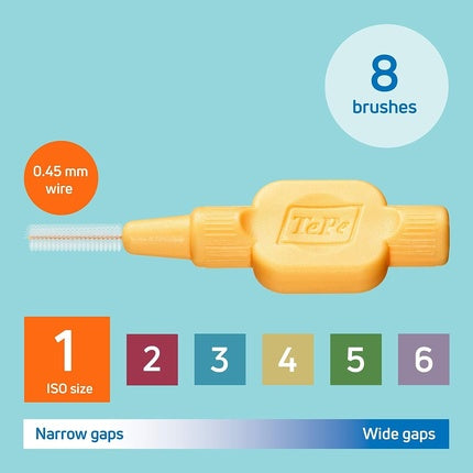 Periute interdentare, Tepe, Extra Soft, marimea 1, 8 buc