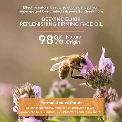 Ulei facial, Apivita Beevine Elixir, Propolis si ulei de samburi de struguri