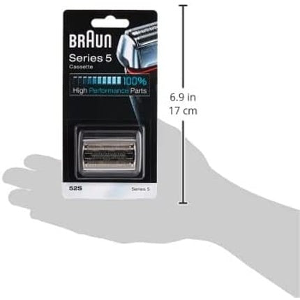 Accesoriu aparat de ras electric, Braun, 52S, multi argintiu
