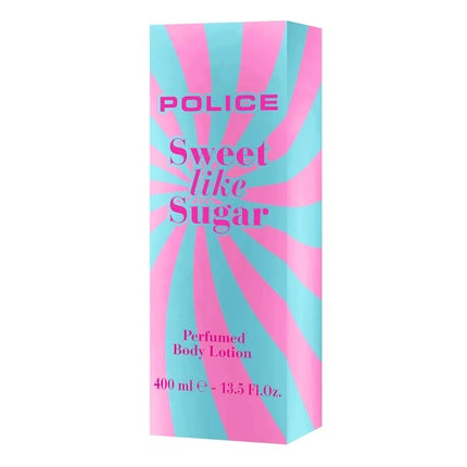 Cremă corp, Police, Sweet Like Sugar, roz și albastru, 400 ml