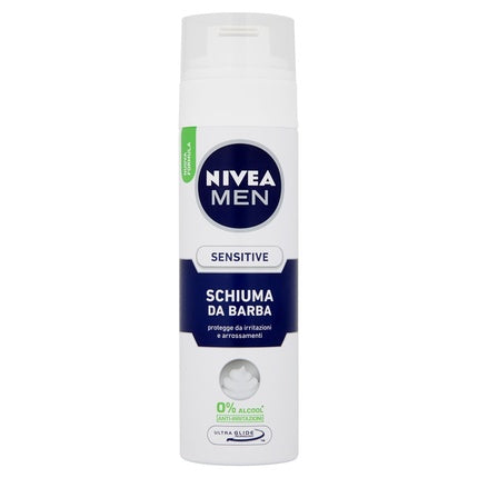 Spumă de bărbierit Nivea Sensitive, 200ml
