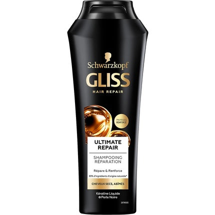 Șampon Schwarzkopf Gliss Ultimate Repair, 250ml, negru