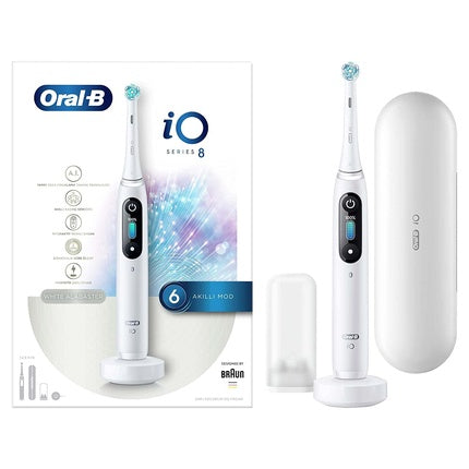Periuță de dinți electrică, Oral-B, Io Series 8, alb