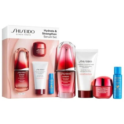 Set Îngrijire Anti-Aging Shiseido Hydrate and Strengthen, 155g
