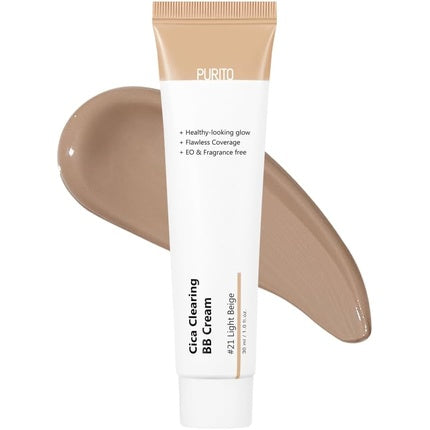 BB Cream Purito Cica Clearing, Light Beige, 30ml