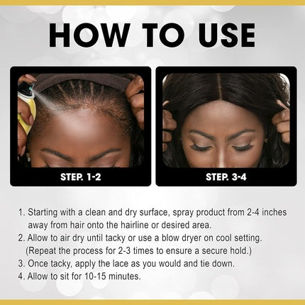 Spray fixare machiaj Ebin New York, Extreme Firm Hold, 180ml