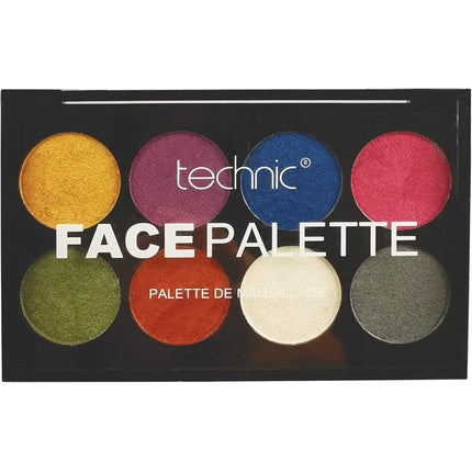 Set Machiaj, Technic, paletă culori metalice