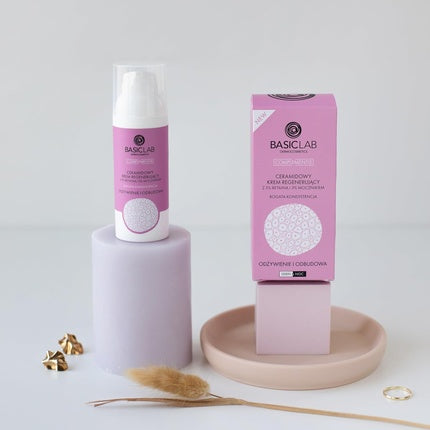 Cremă față BasicLab, 50ml, roz, regenerantă