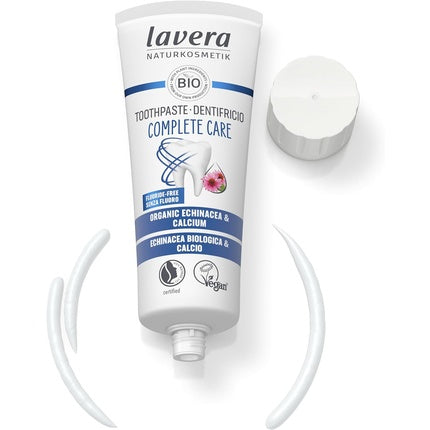 Pasta de dinți, Lavera, Complete Care, fără fluor, 75ml