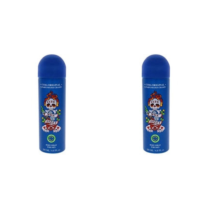 Spray de corp, Cuba, Wild Heart, albastru