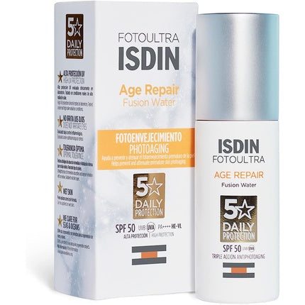 Cremă de Față cu Protecție Solară SPF 50, ISDIN, FotoUltra Age Repair, 50ml