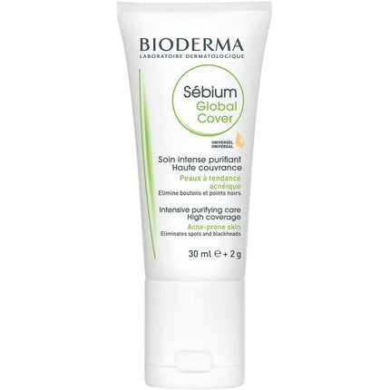 Tratament Acneic, Bioderma Sebium Global Cover, 30ml