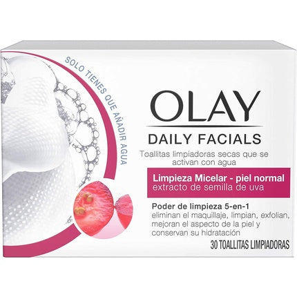 Demachiant, Olay, Daily Facials, pentru ten normal