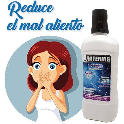 Apă de gură, Oradent, Whitening, alb 500ml