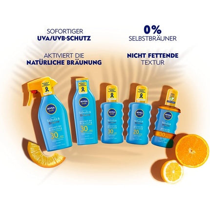 Spray ulei bronzant Nivea, SPF 30, 200 ml