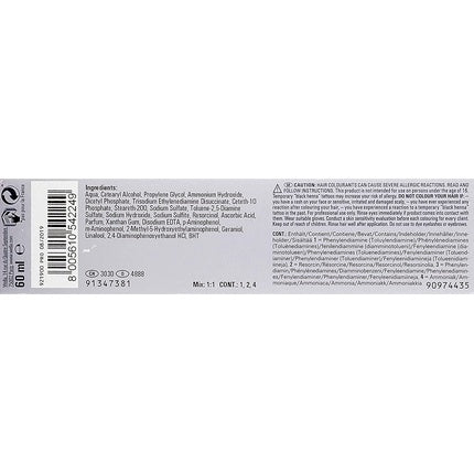 Vopsea de păr permanentă, Wella Illumina Color, No. 7 Blond Mediu, 60ml
