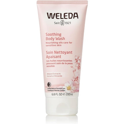 Gel de duș Weleda, migdale, 200ml