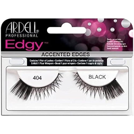 Gene false, Ardell, model Edgy 404, negre