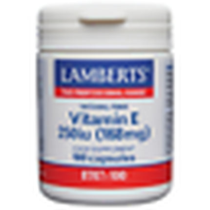 Vitamine E, Lamberts, 250iu, 100 capsule