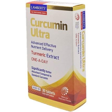 Supliment alimentar, Lamberts, Curcumin Ultra, 30 comprimate