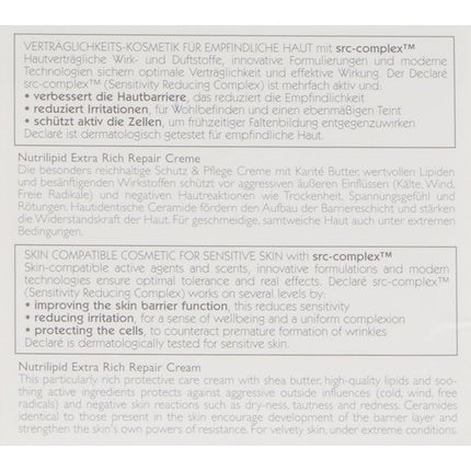 Cremă Față, Declaré, Nutrilipid Extra Rich, Alb