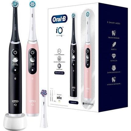 Periuță electrică Oral-B iO Series 6, 3 capete, negru