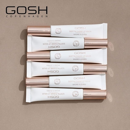 Lip Gloss, Gosh, Soft'n Clear, transparent, SPF 15