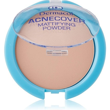 Pudră matifiantă, Dermacol, Acnecover, bej