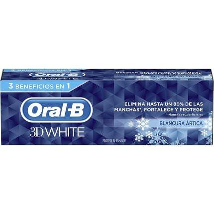 Pastă de dinți, Oral-B, 3D White, alb arctic 75 ml