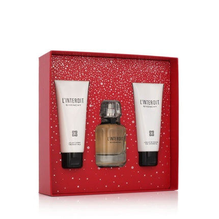 Parfum Givenchy L'Interdit set cadou femei, 50 ml, roșu