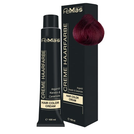Vopsea păr, FemMas, 7.26 Blond Mediu Violet Roșcat