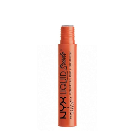 Ruj lichid, NYX, Liquid Suede, portocaliu piersică