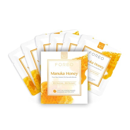 Masca faciala, Foreo, Manuka Honey, set 3 bucati