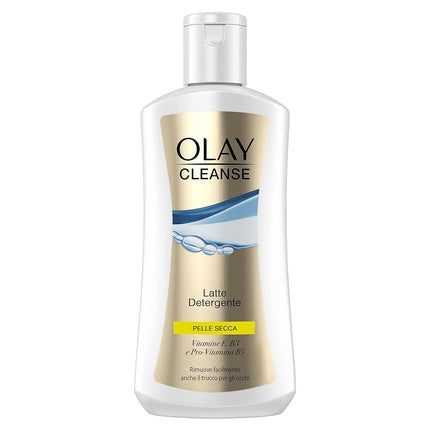 Lapte demachiant, Olay, Cleanse, piele uscată, 200ml